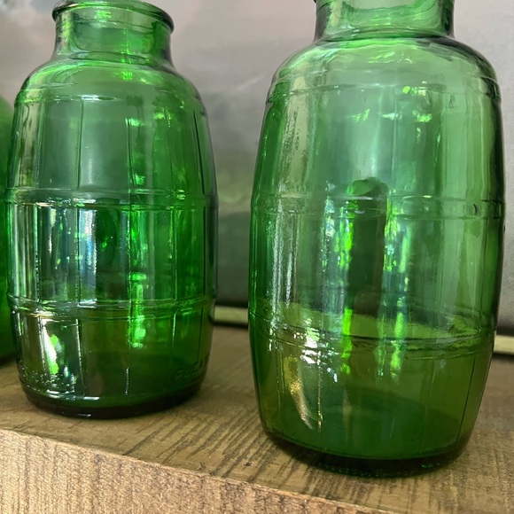 Three Vintage Mickey's Malt Liquor Barrel Bottle - Picture 3 of 6